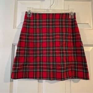 Brandy Melville plaid skirt